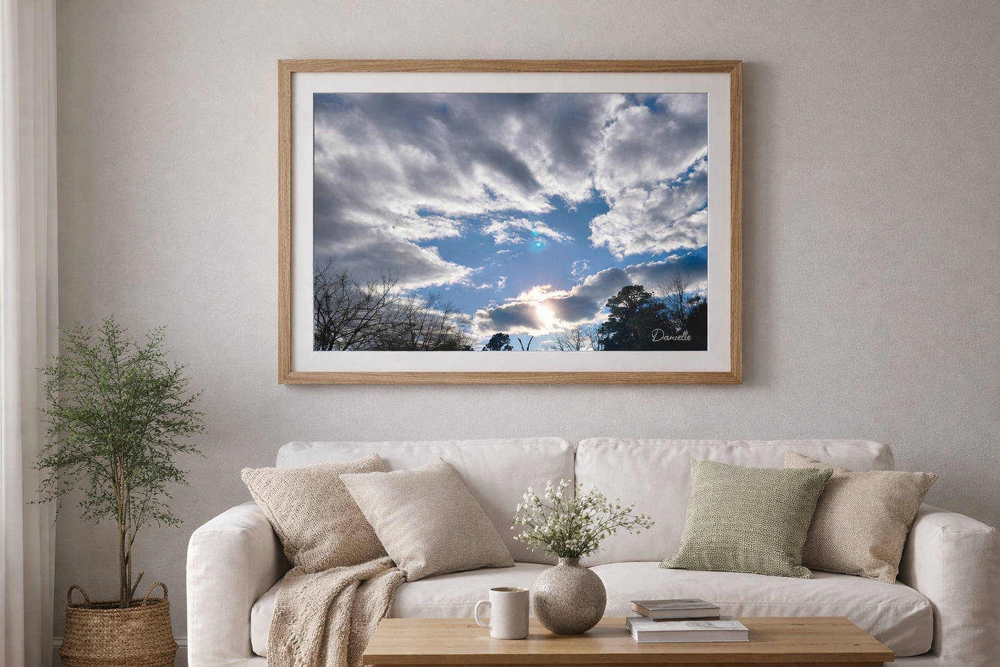 Breaking Through - Dramatic Sky Digital Print