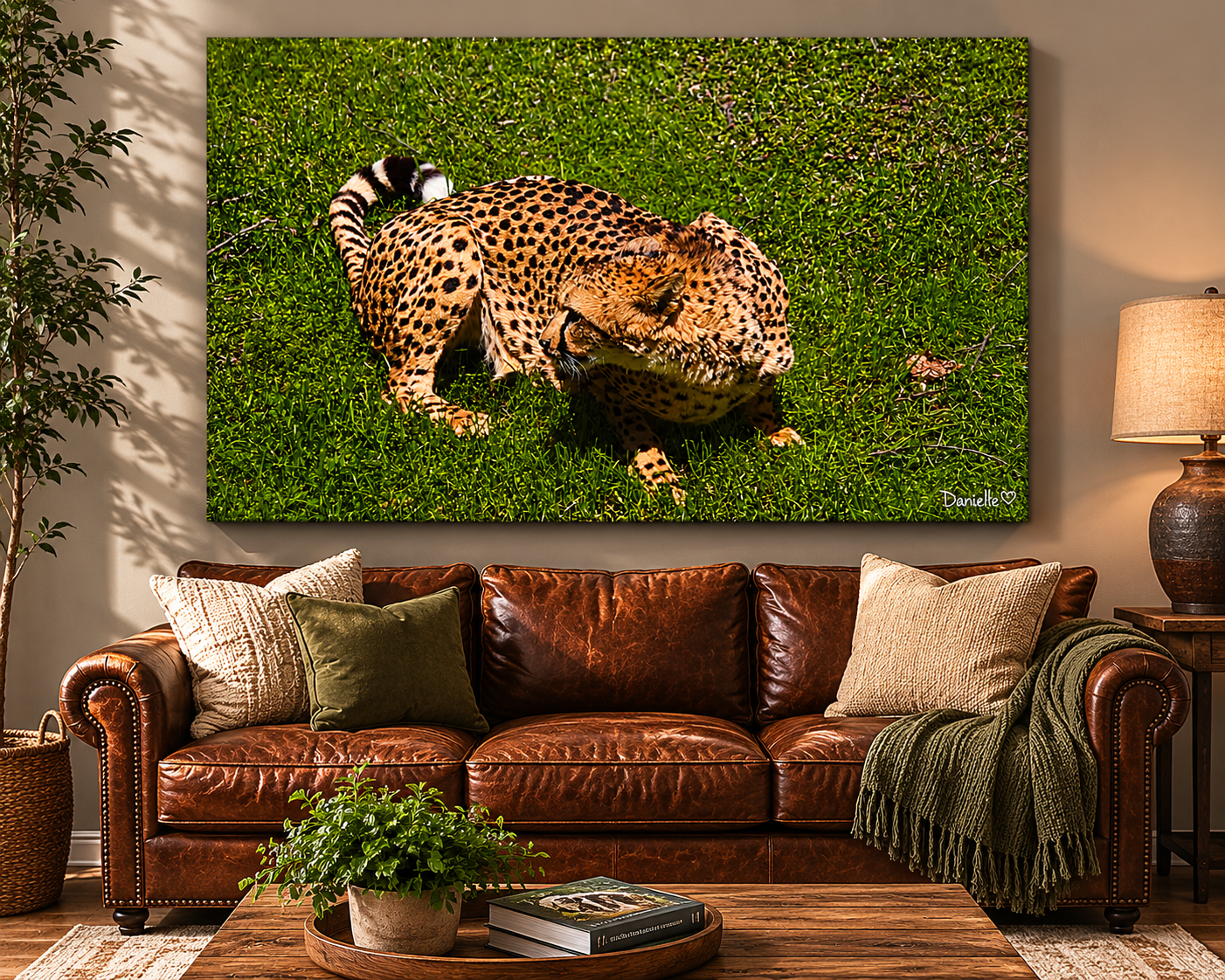 A Quiet Ferocity — Cheetah Digital Print | Wildlife Wall Art